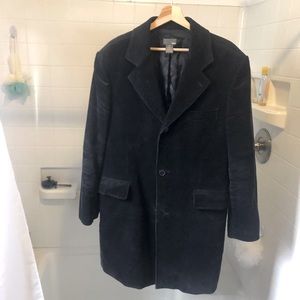 H&M Black Corduroy Coat
